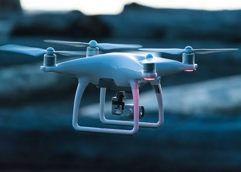 Video con drone sobre la propiedad